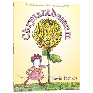 【送音频】英文原版Chrysanthemum菊花HarperCollins出版低幼儿童英语启蒙绘本 亲子互动共读早教书图画故事书美国图书馆协会推荐