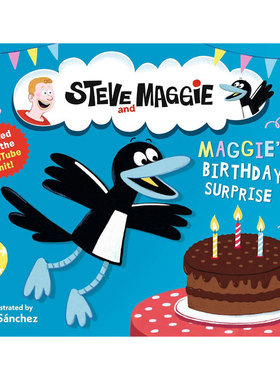 英文原版Steve and Maggie: Maggie's Birthday Surprise史蒂夫和玛吉：玛吉的生日惊喜走进史蒂夫和玛吉充满乐趣的世界绘本