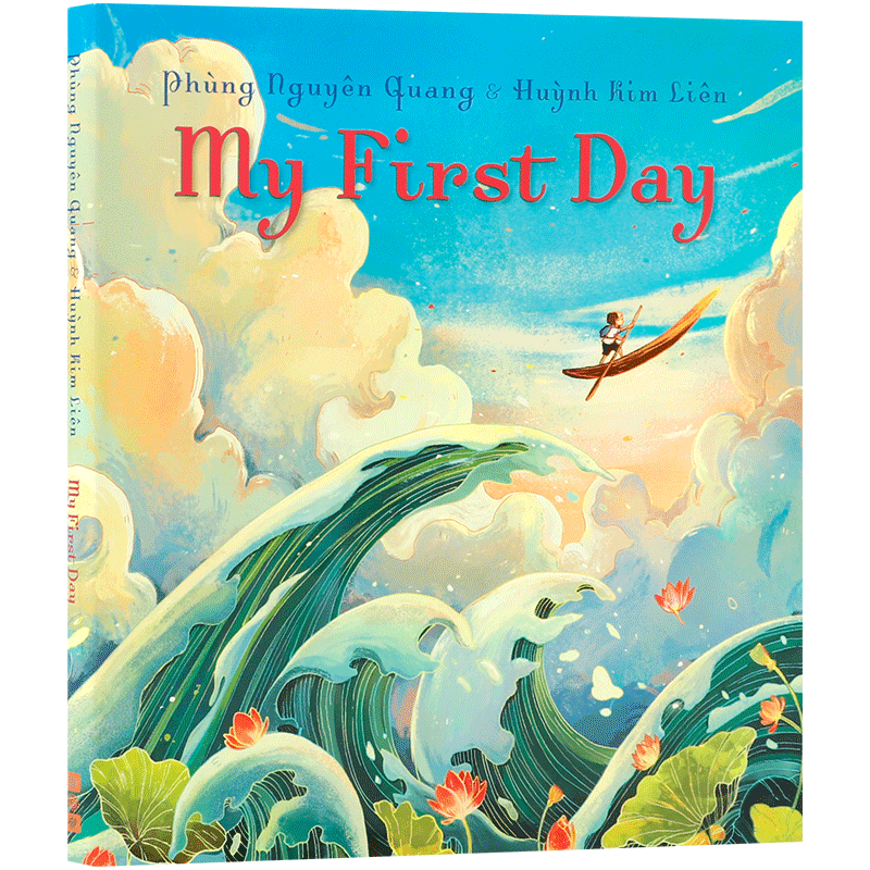 英文原版 My First Day 我的第1天 儿童奇妙冒险旅行故事绘本 越南插画师 4-8岁儿童宝宝科普入门启蒙益智绘本精装