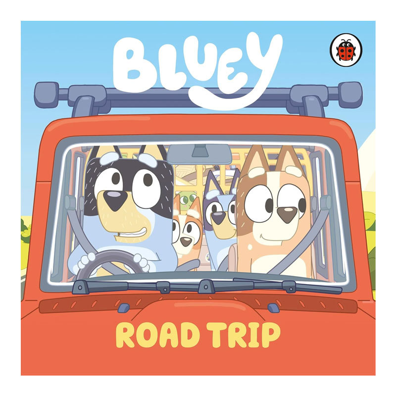 预售英文原版 Bluey: Road Trip 公路旅行 和Bluey体验公路旅行带来的刺激和景点绘本 小蓝狗布鲁伊纸板绘本 4-8岁