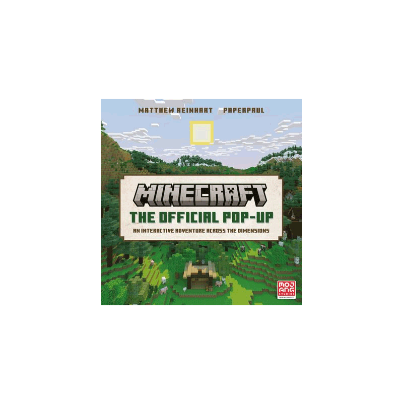 我的世界 官方立体书 英文原版 Official Minecraft Pop-Up 8-12岁 儿童 我的世界游戏迷动漫必收藏 精装正版进口书籍