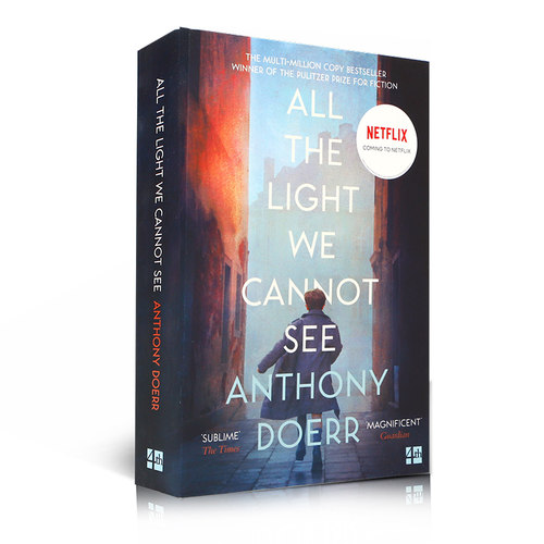 进口英文原版普利策奖获奖小说All the Light We Cannot See所有我们看不见的光 青少年课外阅读原著全英文国外获奖经典文学