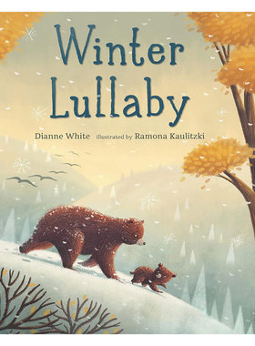 英文原版Winter Lullaby冬季摇篮曲温柔季节性摇篮曲温馨绘本 亲情故事 睡前故事精装绘本2-6岁