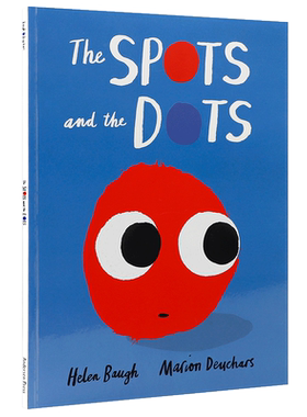 英文原版绘本The Spots and the Dots 斑点和圆点 3-5岁低幼儿童英语启蒙认知绘本  冒险故事阅读友谊故事书 儿童成长图画书平装