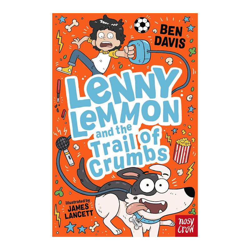 预售英文原版Lenny Lemmon #2: and the Trail of Crumbs搞笑喜剧 莱尼.莱蒙2爆笑校园喜剧故事平装桥梁/章节书幽默搞笑8-12岁