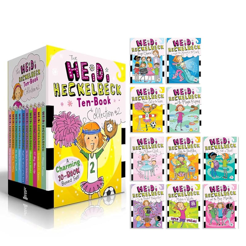 预售英文原版The Heidi Heckelbeck Ten-Book Collection #2 (Boxed Set)小女巫海蒂11-20册盒装小女巫奇幻魔法插图平装8-12岁