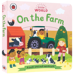 进口英文原版Little World: On the Farm小小世界:在农场城市月球At The Airport机场购物森林On The Train火车To The Moon火车