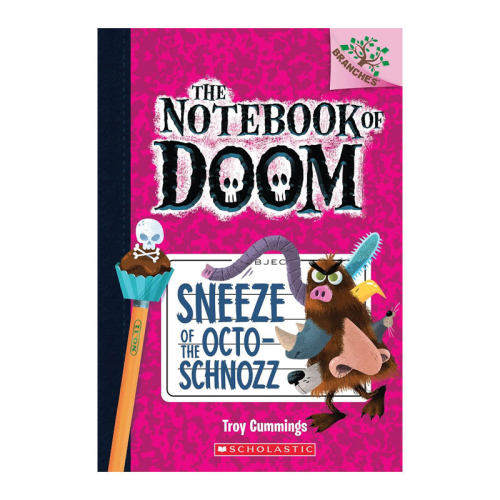 英文原版 The Notebook of Doom #11：Sneeze of the Octo-Schnozz 毁灭笔记11：怪物的喷嚏 儿童章节平装书 学乐大树系列 6-8岁