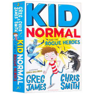 预售麻瓜小子2和痞子英雄Kid Normal and the Rogue Heroes英文原版进口儿童小说青少年冒险故事中小学生英语课外阅读黑白插图