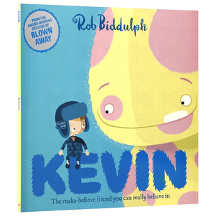 英文原版绘本Kevin凯文的故事 3-5岁低幼儿童英语启蒙认知绘本 亲子互动共读早教书 宝宝社交礼仪好习惯养成绘本HarperCollins出版