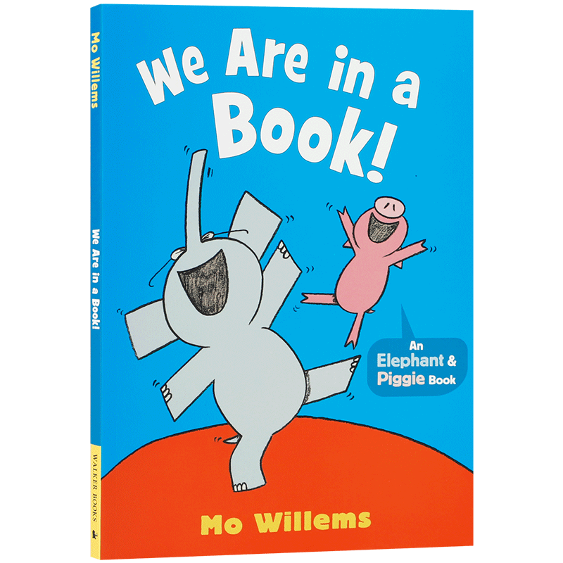 小猪小象系列#13:我们在一本书里!Elephant&Piggie:We Are In A Book!吴敏兰推荐书单小猪小象系列 4-8岁启蒙 平装 绘本