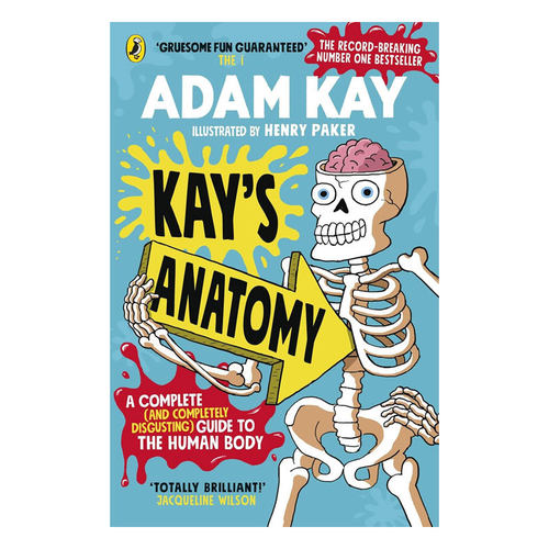 预售英文原版Adam Kay's Anatomy凯的解剖学人体生物学爆笑科普 手绘插图 人体百科平装steam读物10-14岁