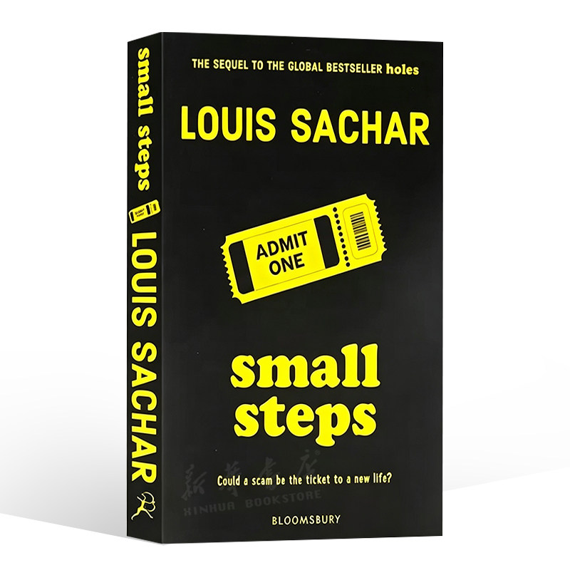 英文原版小说Small Steps小步Louis Sachar纽伯瑞儿童文学奖金奖青少年必读书英语课外兴趣阅读书Holes别有洞天同作者路易斯萨奇尔