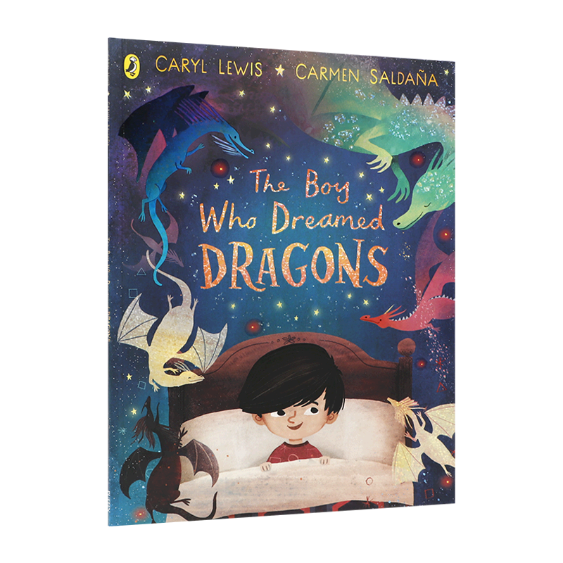 梦到龙的男孩 The Boy Who Dreamed Dragons 平装 童心想象力的故事 绘本 4-8岁 奇幻故事 睡前故事 发挥想象力