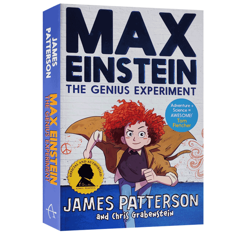 英文原版 Max Einstein #1:The Genius Experiment马克思·爱因斯坦:天才实验儿童英语阅读科学冒险小说章节桥梁书Penguin企鹅