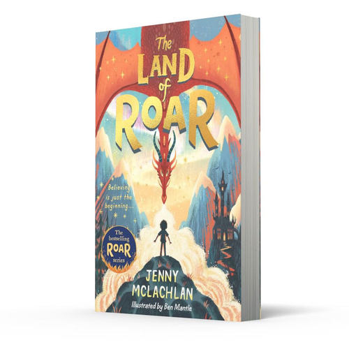 英文原版The Land of Roar #1咆哮之地1奇幻冒险小说魔法奇幻 趣味冒险 动作幻想平装小说10-14岁