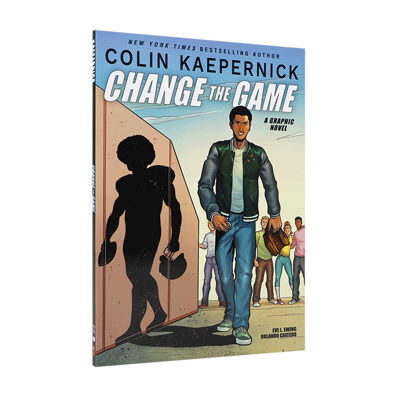 英文原版 Colin Kaepernick: Change the Game (Graphic Novel Memoir) 科林·卡佩尼克:改变游戏 青少年历史人文漫画小说