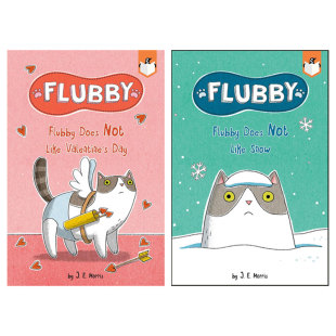 Does 情人节儿童英语课外阅读冒险书 5Does Day Valentine Snow Like Not 小说大懒猫系列2册Flubby 英文原版
