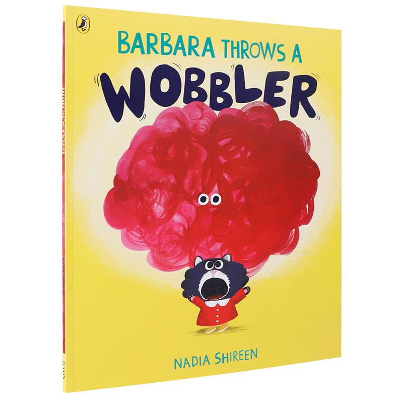英文原版绘本 Barbara Throws a Wobbler 芭芭拉抛出一个摇摆不定的东西 3-5岁低幼儿童英语启蒙认知绘本亲子互动共读早教书