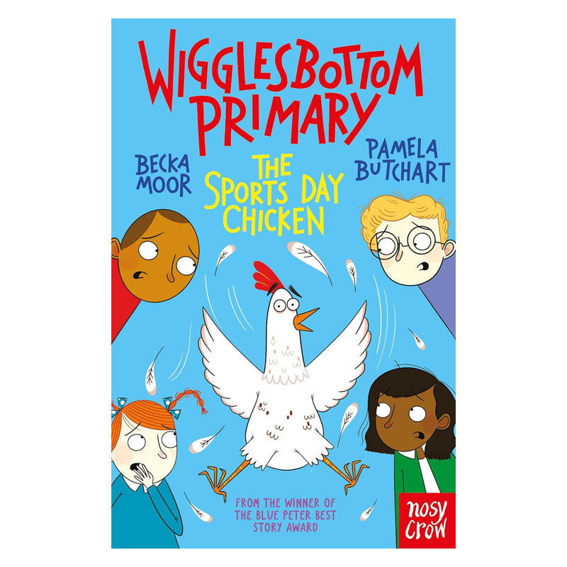 预售英文原版Wigglesbottom Primary #9: The Sports Day Chicken威格尔斯伯勒小学9 运动会小鸡神秘校园日志幽默校园故事8-12岁