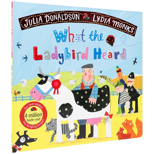 英文原版What the Ladybird Heard小瓢虫听见了什么Julia Donaldson正品著作 低幼儿童启蒙认知英文绘本3-5岁宝宝童话寓言故事书籍