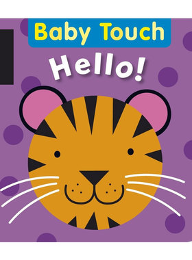 预售英文原版Baby Touch: Hello! Buggy Book触摸书 你好小瓢虫触摸书互动触摸 刺激感官 亲子互动纸板Ladybird基础概念认知2-6岁