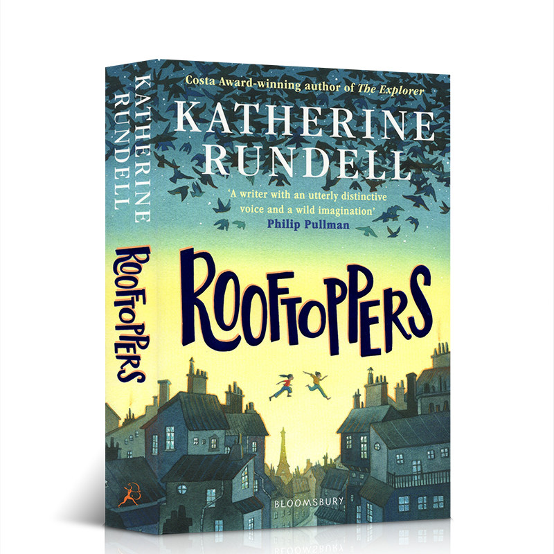 英文原版 Rooftoppers 屋顶上的索菲 青少年英语课外阅读书籍 平装绘本
