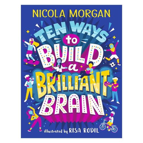 英文原版Ten Ways To Build Brilliant Brain打造聪明大脑的十种方法帮助让大脑变得更聪明趣味指南 图文并茂 提升自信