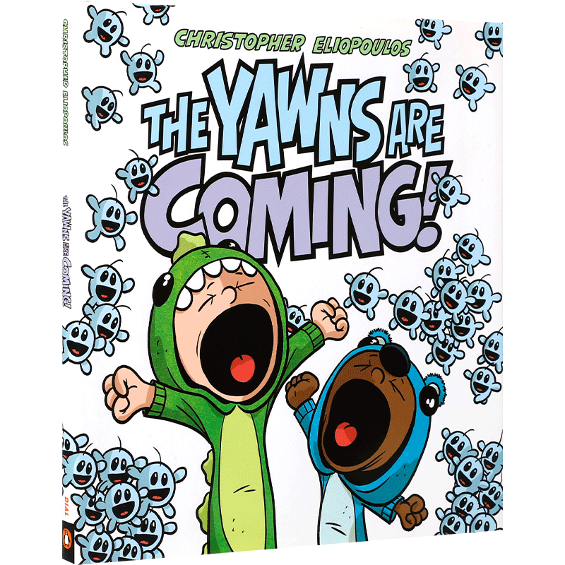 英文原版 The Yawns Are Coming! 哈欠就要来了 睡前哄睡故事绘本 Rocky Pond Books 4-8岁儿童宝宝亲子共读精装绘本