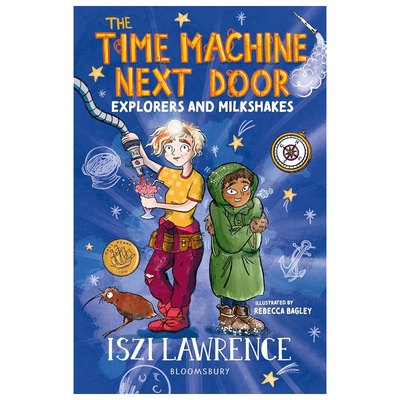 预售英文原版the Time Machine Next Door #4: Explorers and Milkshakes隔壁的时光机南极洲探险治愈绘本小说穿越冒险搞笑故事