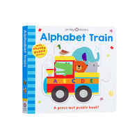 Original English Puzzle and Play: Alphabet jigsaw puzzle Book: Alphabet Train English Enlightenment for Toddlers, Alphabet Recognition Picture book Parent-child Interactive Early Education Picture book, imported tear-resistant cardboard thumbnail 5