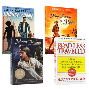 Travelled The 绘本The Less the 系列4本 英文原版 Change Sing Road Johnny Moon Down Game纽伯瑞奖励志故事小说 Tremain