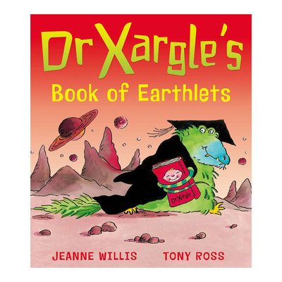 英文原版Dr Xargle's Book of Earthlets外星博士的人类婴儿之书搞笑的外星人对地球婴儿的看法趣味绘本 儿童科幻平装4-8岁