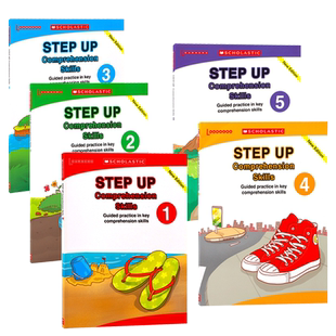 英文原版 Step-Up Comprehension Skills 1-5 新加坡小学英语阅读理解 系列1-5本 英文原版小学教辅 Scholastic Inc.