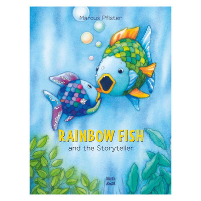 预售英文原版Rainbow Fish and the Storyteller彩虹鱼与讲故事的人彩虹鱼和朋友们故事 趣味冒险平装绘本4-8岁