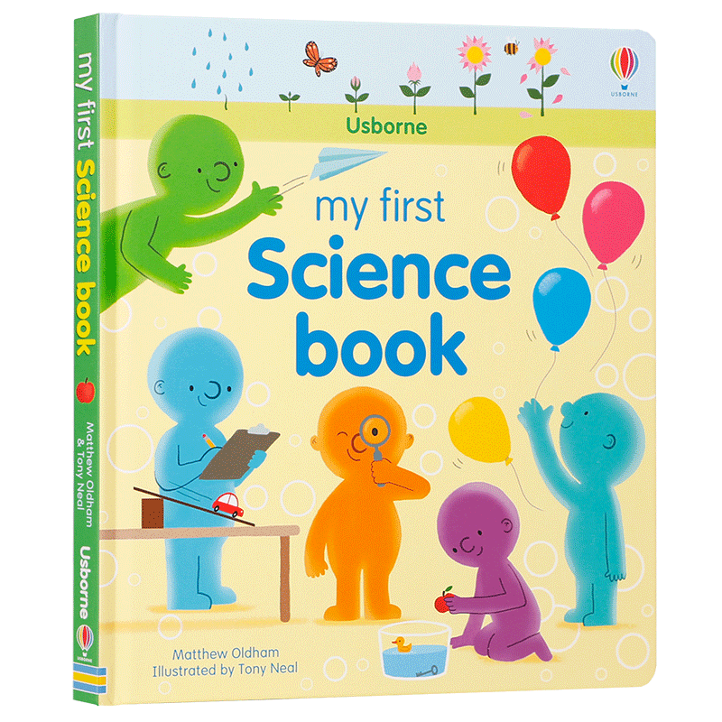 Usborne我的科学启蒙书My first Science book我的首本科学书英文原版儿童科学奇迹知识科普认知图画书尤斯伯恩出版亲子读物