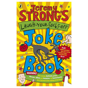 英文原版Jeremy Strong's Laugh-Your-Socks-Off Joke Book杰瑞米·斯特朗笑话书笑到袜子都掉的笑话书谜语笑话 幽默搞笑平装
