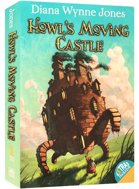 英文原版哈尔的移动城堡三部曲部Howl's Moving Castle中小学课外阅读小说宫崎骏同名动画电影原著青少年奇幻正版10-14岁