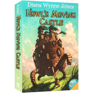 英文原版哈尔的移动城堡三部曲第一部Howl's Moving Castle中小学课外阅读小说宫崎骏同名动画电影原著青少年奇幻正版10-14岁
