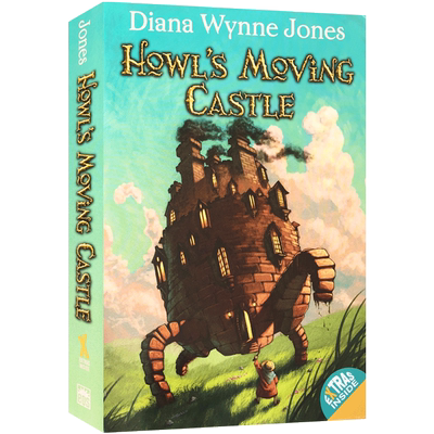 英文原版哈尔的移动城堡三部曲第一部Howl's Moving Castle中小学课外阅读小说宫崎骏同名动画电影原著青少年奇幻正版10-14岁