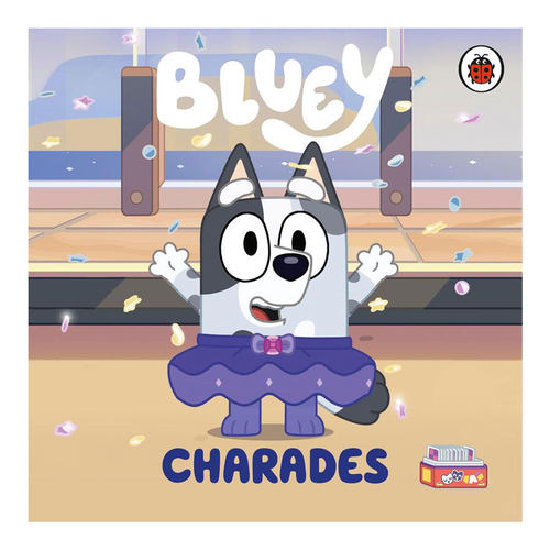 预售英文原版 Bluey: Charades 猜哑谜 蓝和宾果在娜娜家，松饼和袜子在玩猜谜游戏 儿童阅读小蓝狗布鲁伊纸板绘本 4-8岁