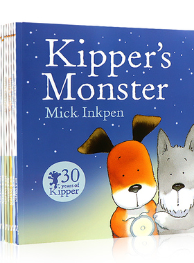 【送音频】英文原版 Kipper 10册 廖彩杏书单 小狗奇普卡皮 快乐成长故事 麻烦惊喜不断 格林纳威大奖作家 Mick Inkpe