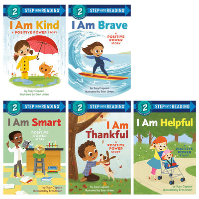英文原版Step into reading 兰登英语阅读2级 I Am Brave/Kind 5册 4-8岁低幼儿童英语分级阅读绘本 Random House出版