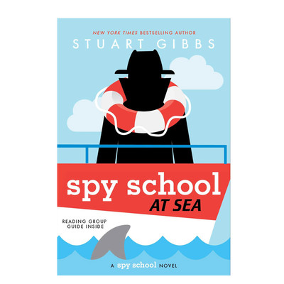英文原版 SPY SCHOOL#9 AT SEA 间谍学校9 海上间谍 海上间谍冒险 Simon & Schuster 出版 少年课外阅读进阶读物 侦探推理小说