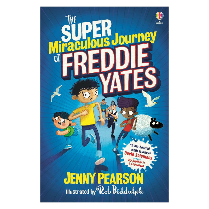 预售英文原版 The Super Miraculous Journey of Freddie Yates 弗雷迪・耶茨的超级奇妙之旅 黑白插图搞笑家庭温馨感人故事 小说
