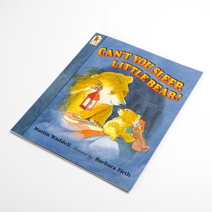 廖彩杏书单经典 儿童宝宝青少年童话寓意绘本 Can Sleep Little You 小熊睡不着 图画故事书 送音频英文原版 Bear 进口