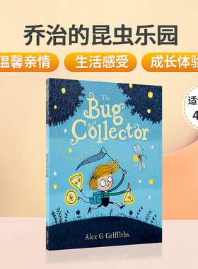 预售英文原版 乔治的昆虫乐园 The Bug Collector 昆虫收集者 呼吁保护生态环境 激发博物学兴趣儿童绘本 英语阅读启蒙图画书