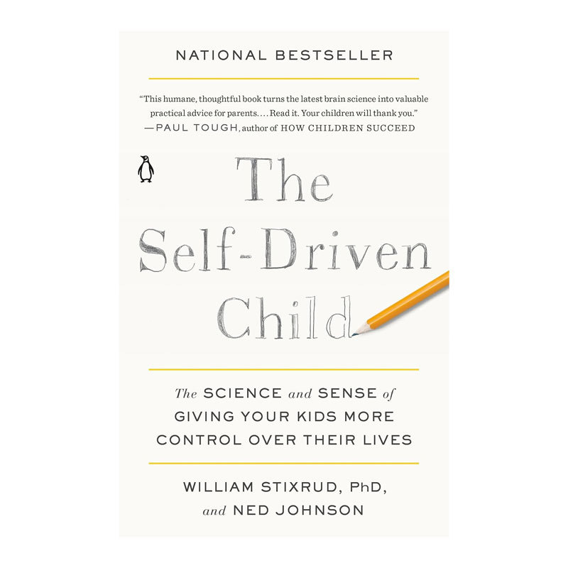 预售英文原版The Self-Driven Child 自驱型成长 威廉·斯蒂克斯鲁德儿童教育书 心理学自我管理 自我驱动的孩子樊登读书推荐