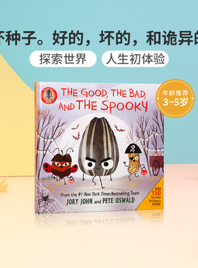 送音频英文原版绘本The Bad Seed Presents: The Good, the Bad, and the Spooky坏种子：好的，坏的，和诡异的幼儿英语启蒙
