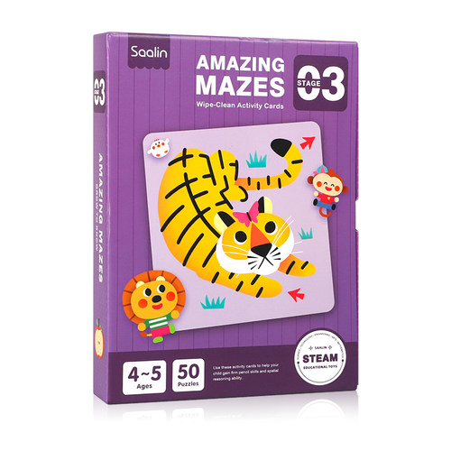 英文原版进口Six minutes of mindfulness training for a mental maze6分钟专注力训练思维迷宫-进阶篇 低幼儿童启蒙早教绘本